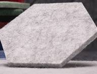 Фетр жесткий, российский, 9 мм, арт. 02 (серый мрамор) - Фетр жесткий, российский, 9 мм, арт. 02 (серый мрамор)