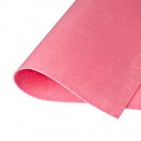 Фетр жесткий, цвет 831 (ярко-розовый), погонный метр